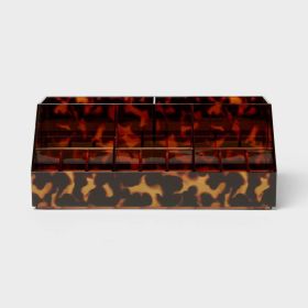 Leopard Print Makeup Organizer