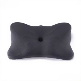Ergonomic Foam Neck Pillow, Neck Support, Neck Protection Good Sleep (Option: Black)